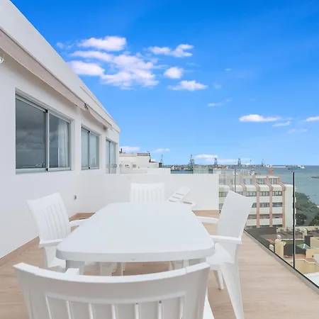 Home2book Design Attic City&beach Views Palmas Апартаменты