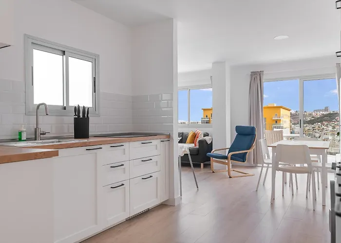 Home2book Design Attic City&beach Views Palmas Апартаменты Лас-Пальмас-де-Гран-Канария