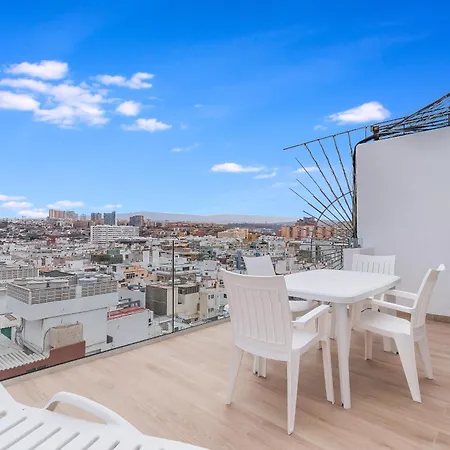Apartment Home2book Design Attic City&beach Views Palmas