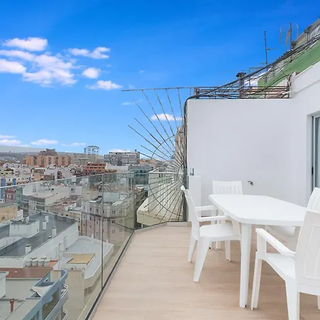 Apartment Home2book Design Attic City&beach Views Palmas
