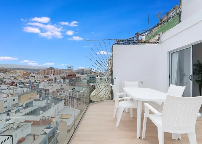 Apartament Home2book Design Attic City&beach Views Palmas